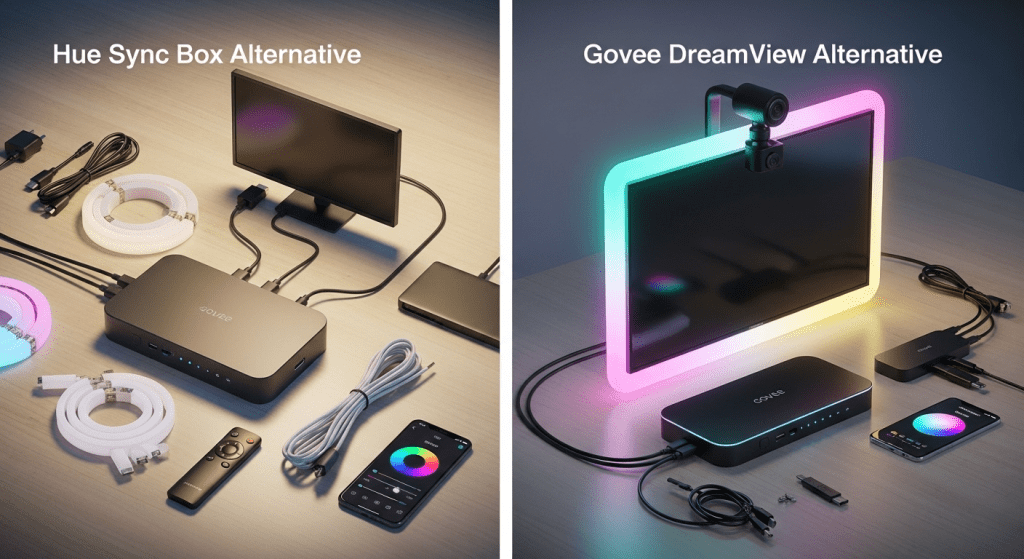 alternativas hue sync box govee dreamview
