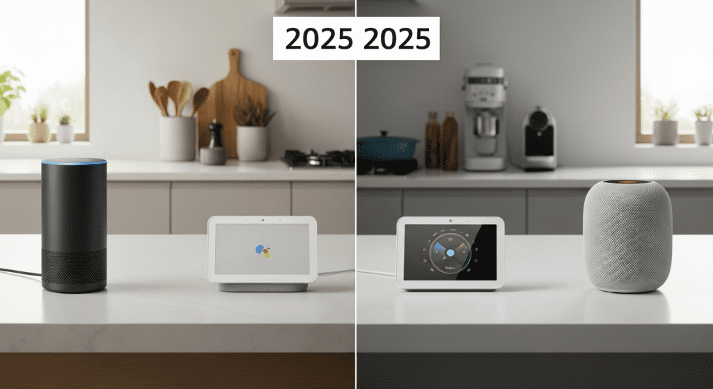 Alexa vs Google Assistant vs Siri comparativa 2025 hogar inteligente