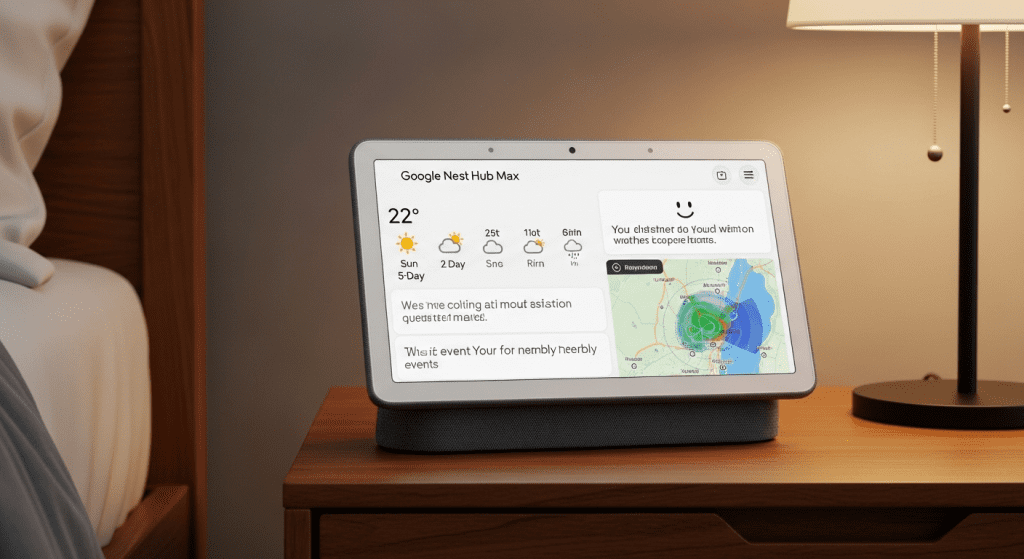 Google Nest Hub Max Assistant respuesta inteligente