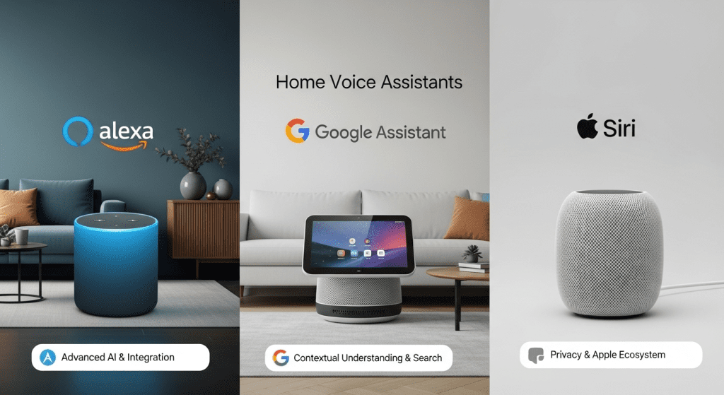 Recomendación final mejor asistente voz hogar 2025 alexa google siri