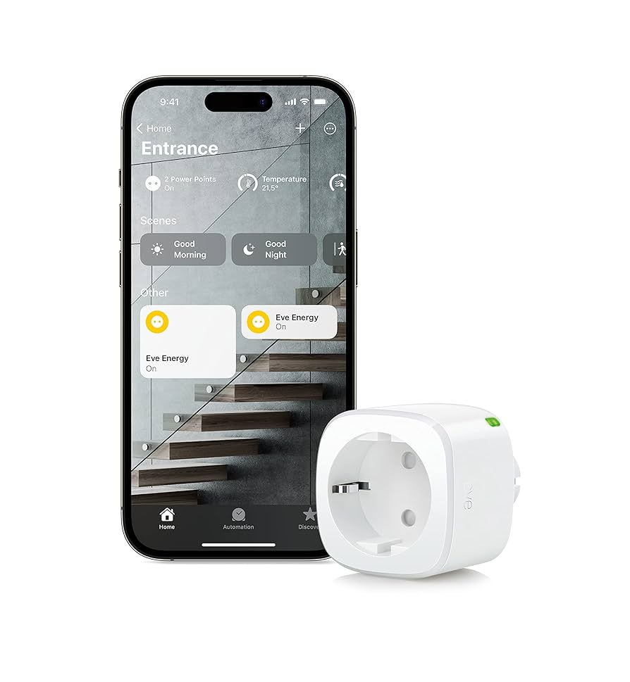 Eve Energy Thread enchufe inteligente HomeKit medidor consumo premium