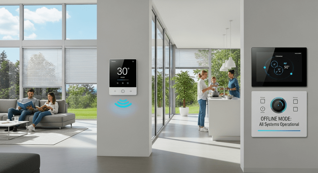 controlar domotica sin internet casa inteligente autonoma zigbee z-wave