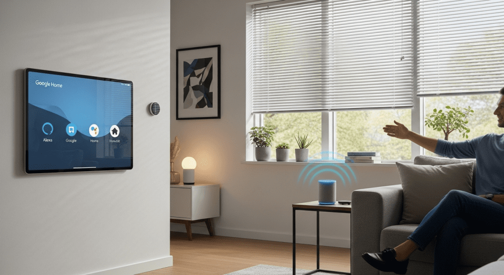 Apps Alexa Google Home HomeKit control por voz automatizar persianas