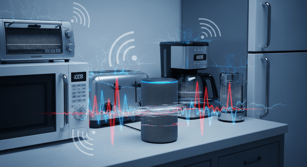 alexa interferencias electrodomesticos wifi