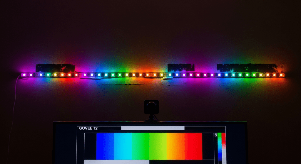 problemas calibracion govee t2 led strip colores
