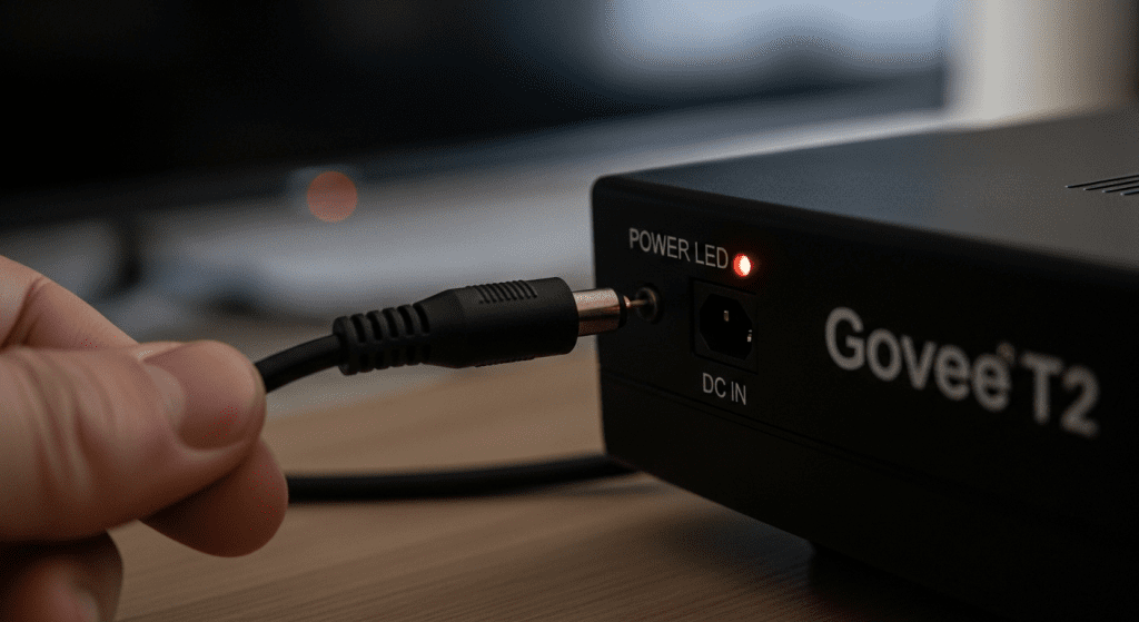 govee t2 no enciende conexion alimentacion
