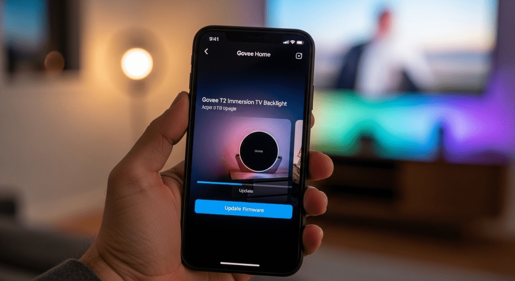 actualizar firmware govee t2 app
