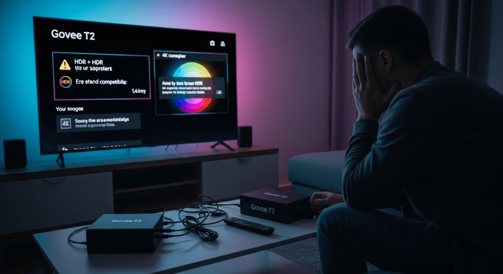 govee t2 hdr 4k compatibilidad problemas
