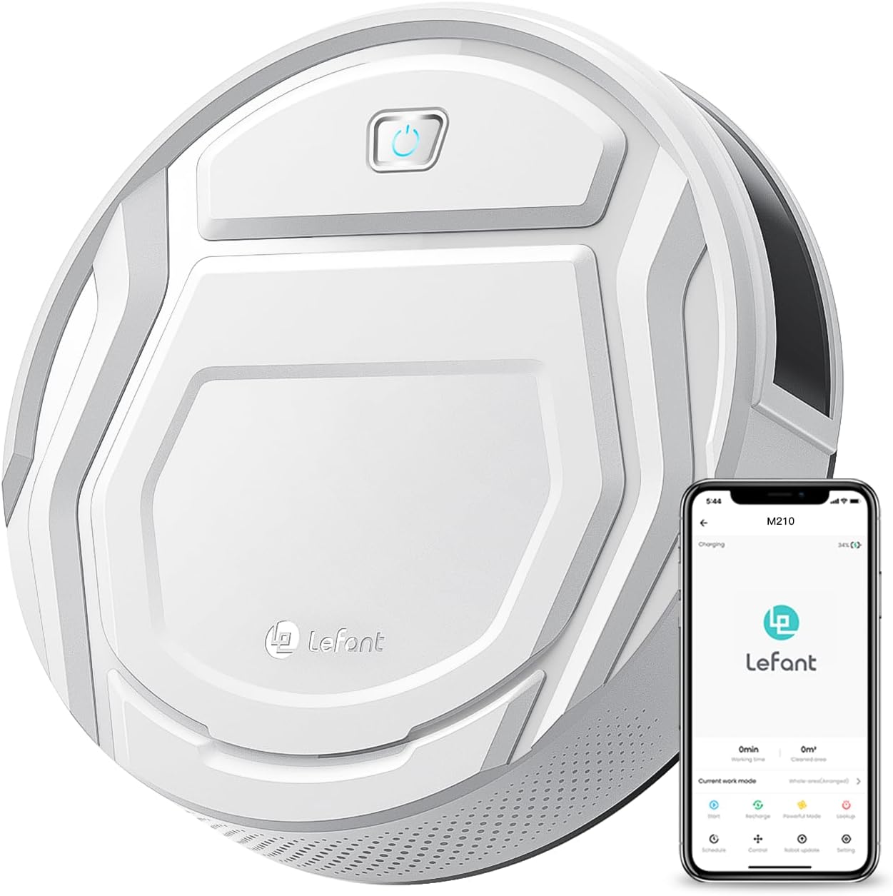 Robot aspirador económico Lefant M210, la mejor opción por menos de 150€.